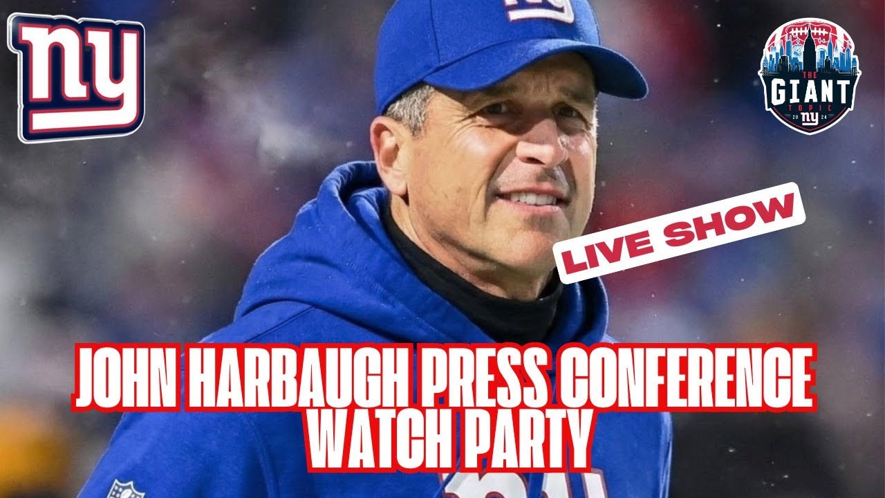John Harbaugh Introductory Press Conference: LIVE Watch Party!