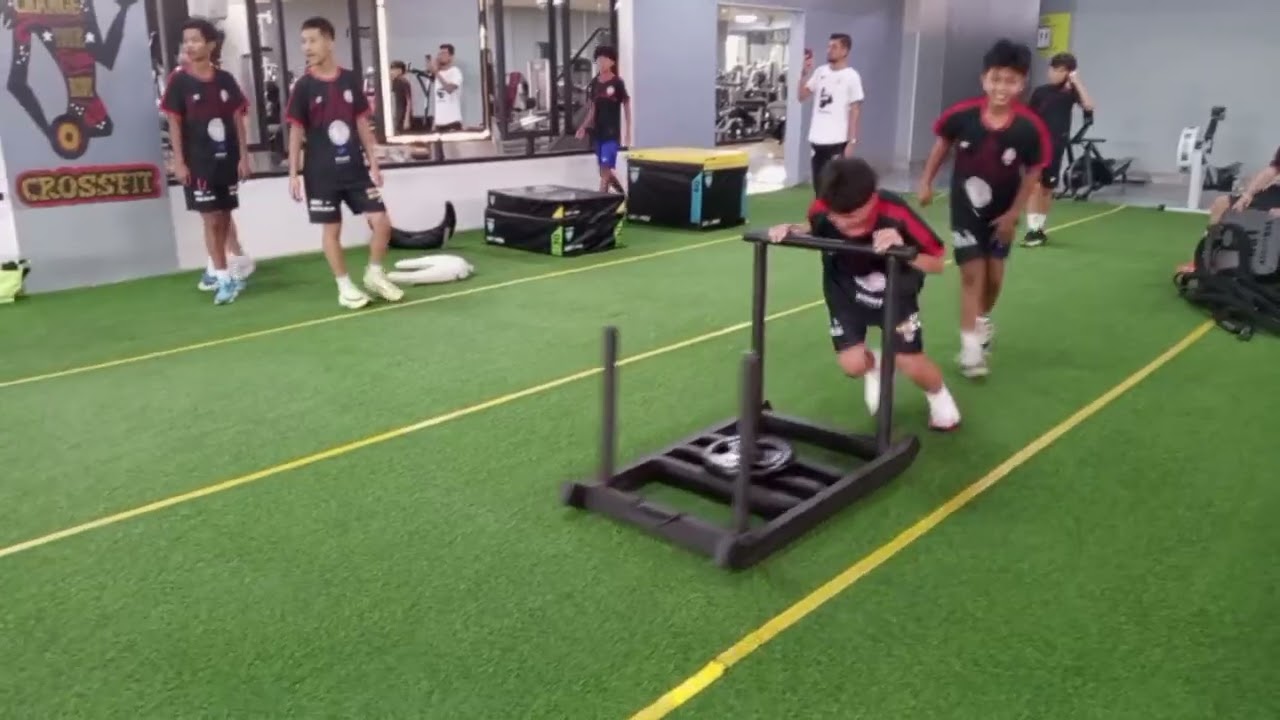 FBIS soccer school at Gold Fitness Siem Reap
