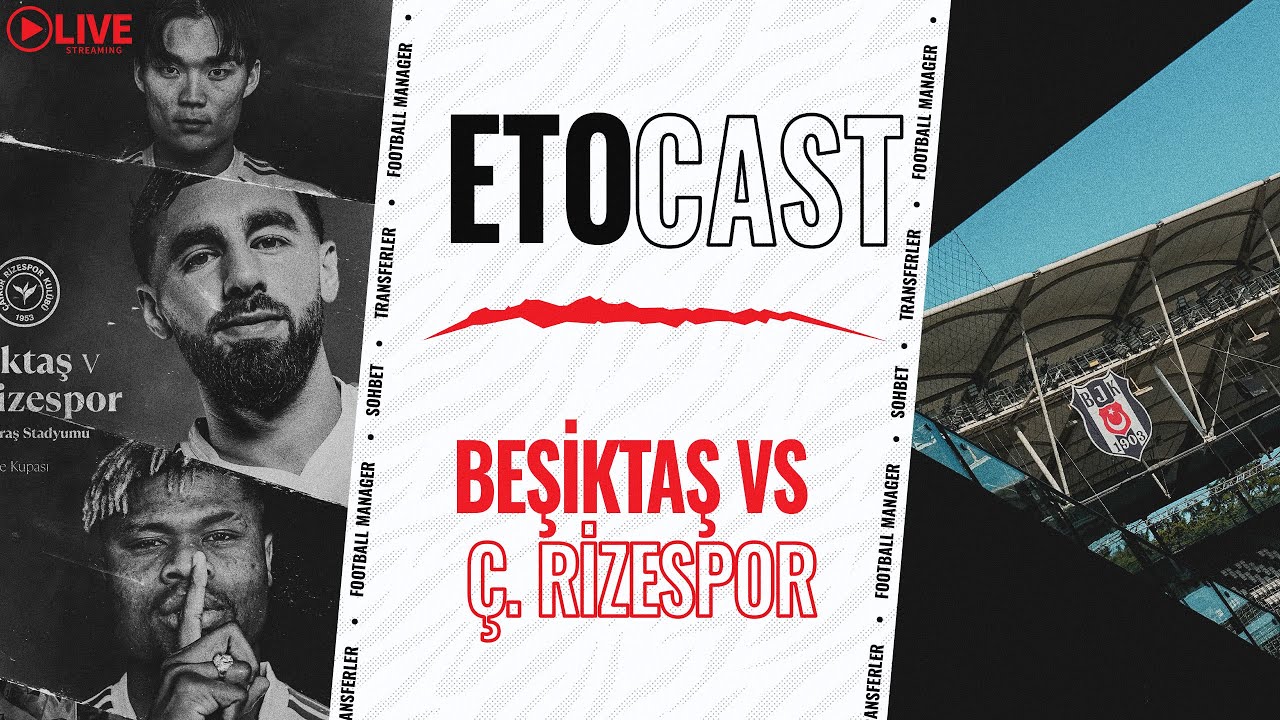 BEŞİKTAŞ - ÇAYKUR RİZESPOR MAÇ TAKİBİ! | ETOLİVE #14