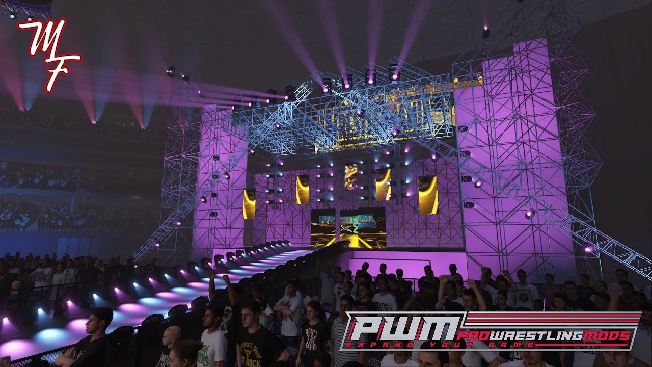 WWE 2K24 WRESTLEMANIA X8 ARENA MOD