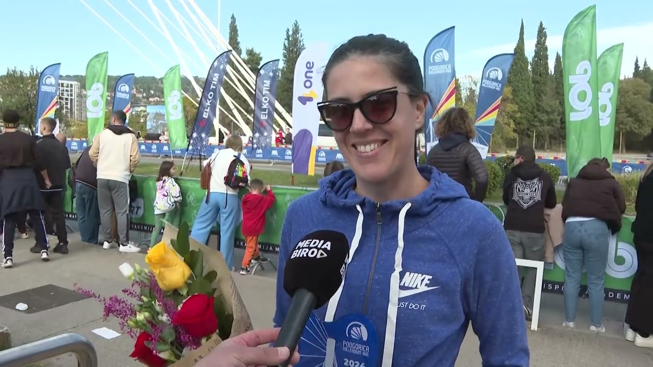 Podgorica Millennium Run 2024 - pobjednica trke na 10km, Ana Krivokapić