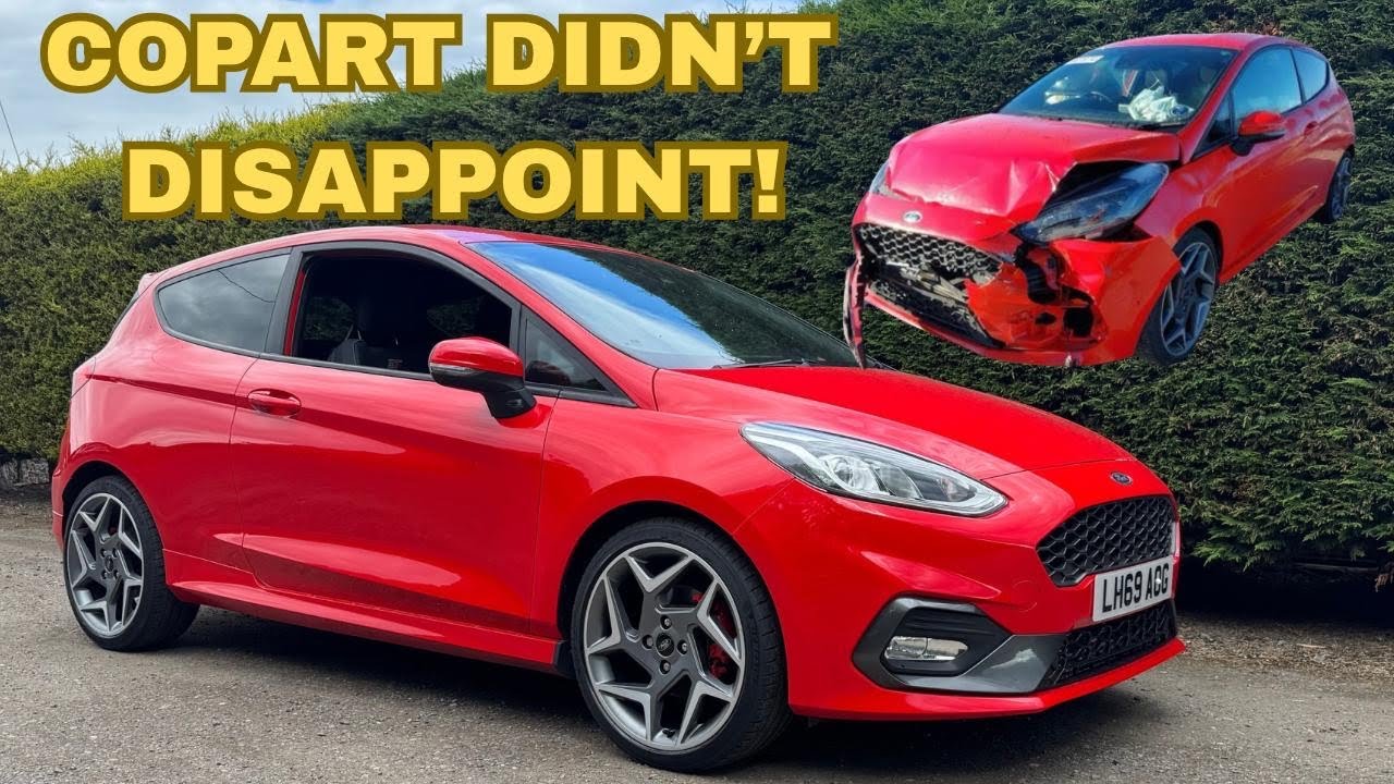 CRASHED DAMAGED COPART FIESTA ST FULLY REPAIRED HOW MUCH CASH £££
