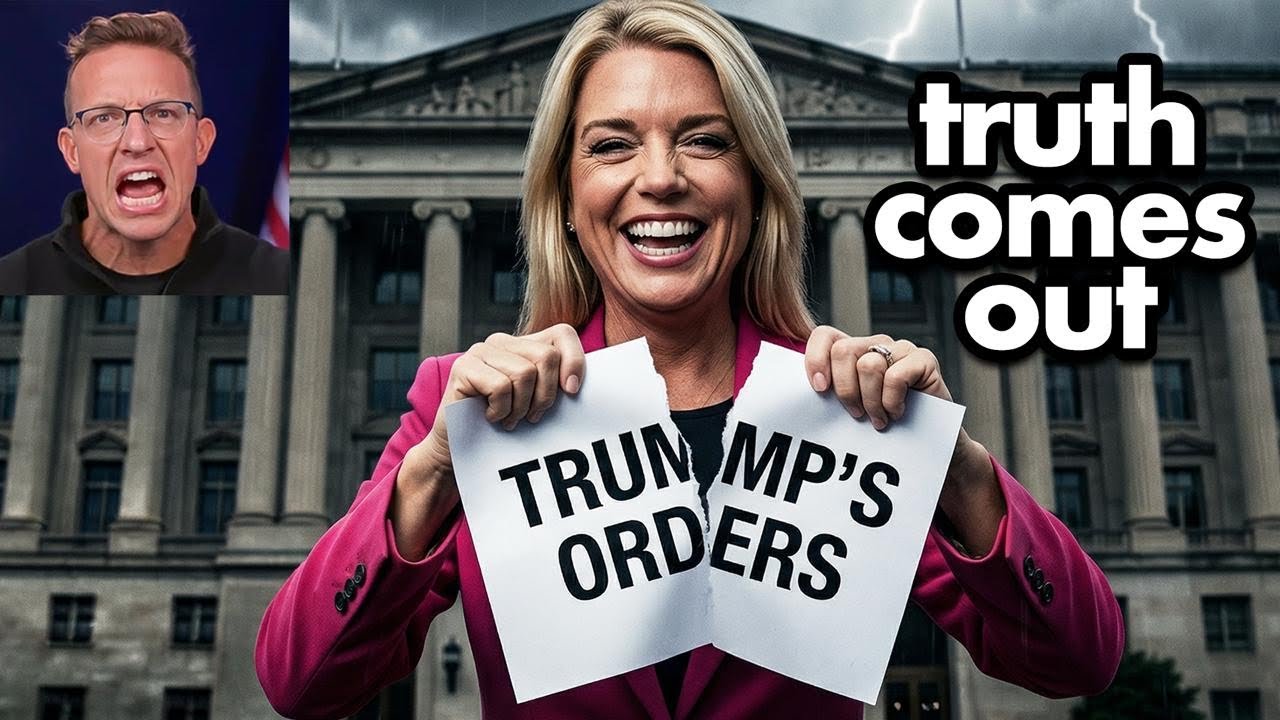I Just Found Out The TRUTH About Pam Bondi From INSIDE the DOJ&hellip;