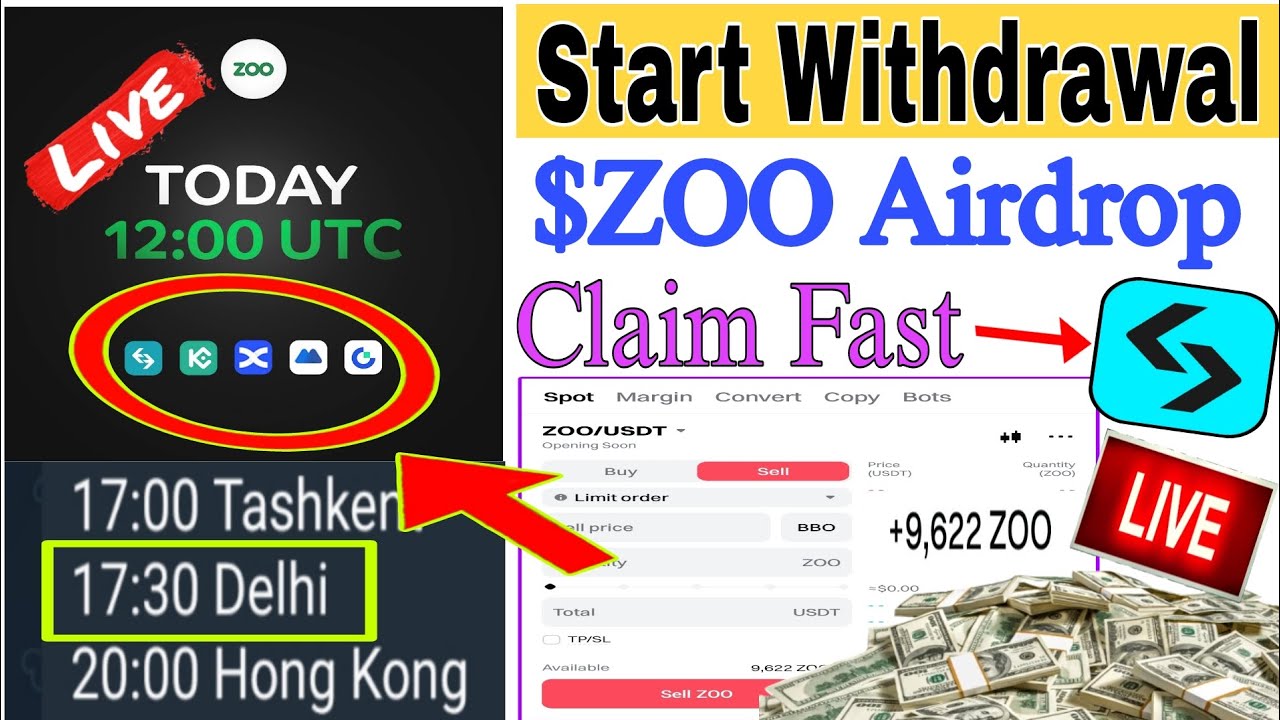Zoo ($ZOO) Token Listing LIVE on Bitget | 25 Feb 2025 | Live Airdrop & Trading Event Withdrawal $Zoo