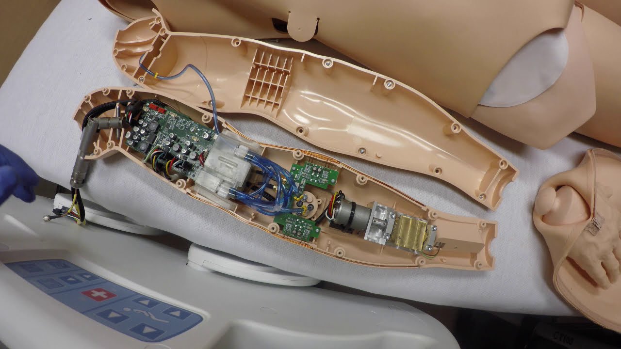 Laerdal SimMan 3G IV arm repair/rework