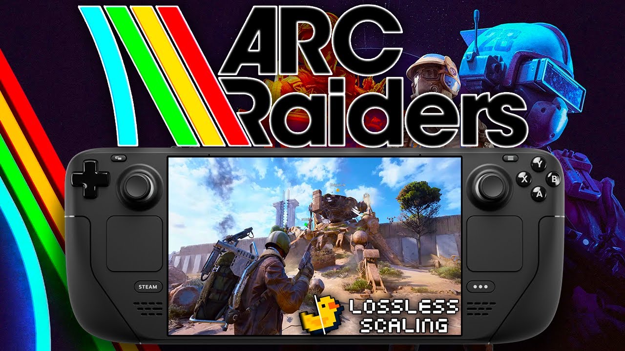 ARC Raiders All Settings | Steam Deck Oled | 800p + Lossless Scaling