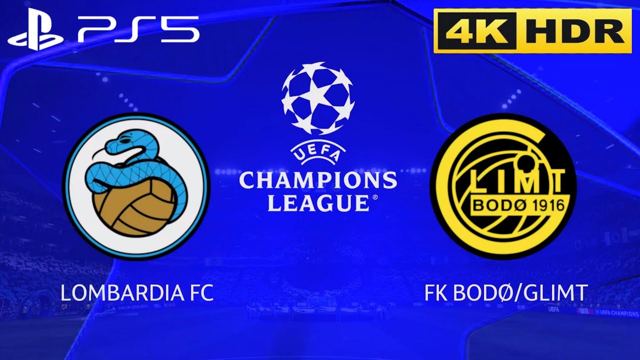 Inter Milan vs Bodo/Glimt | FC26 PS5 4K | UEFA CHAMPIONS LEAGUE | Playoffs 2nd Leg