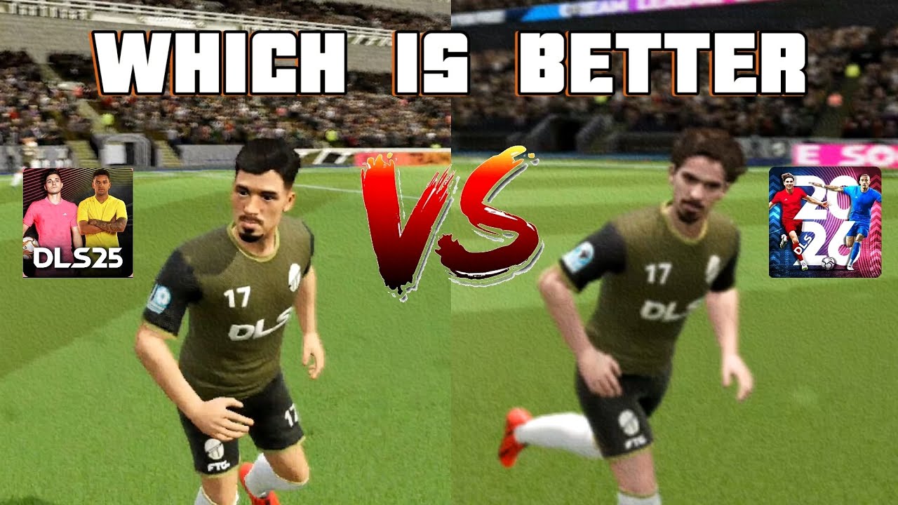Сравнение графики и лиц игроков в DLS 25 и DLS 26 | Dream League Soccer 2026