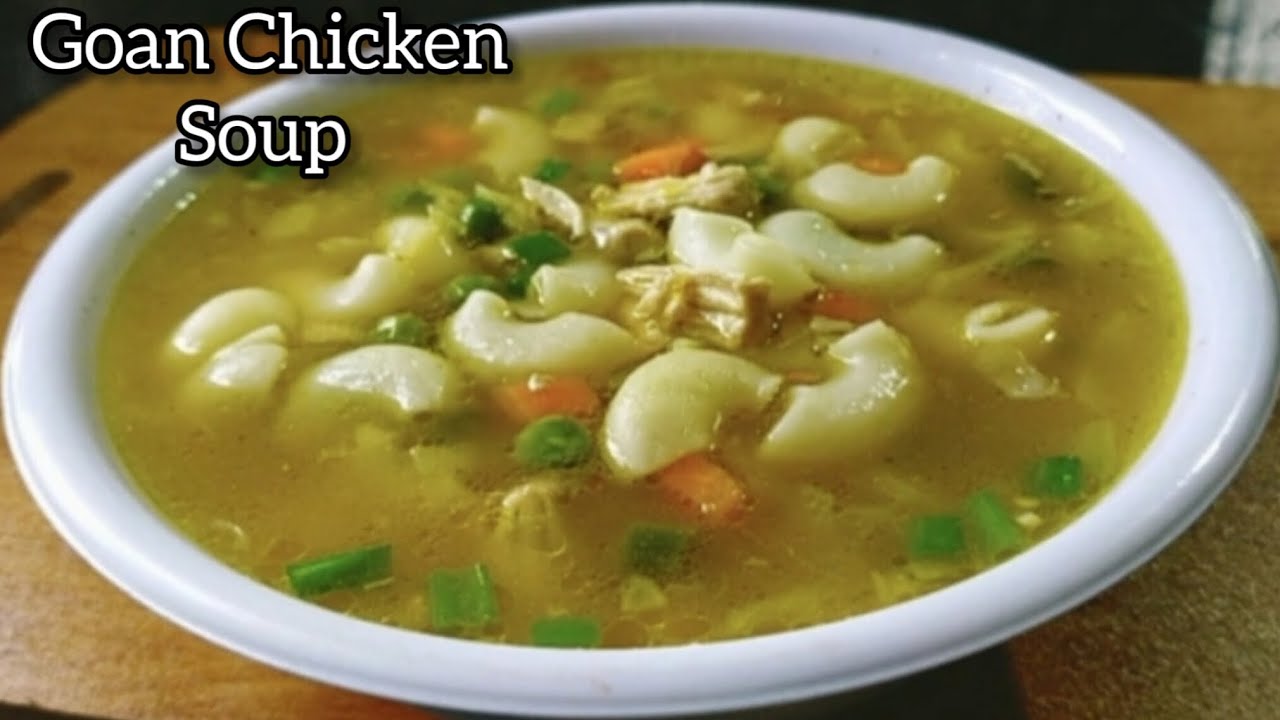 Куриный суп по-гоански | Простой и полезный рецепт супа | #goanrecipe #fernscooking