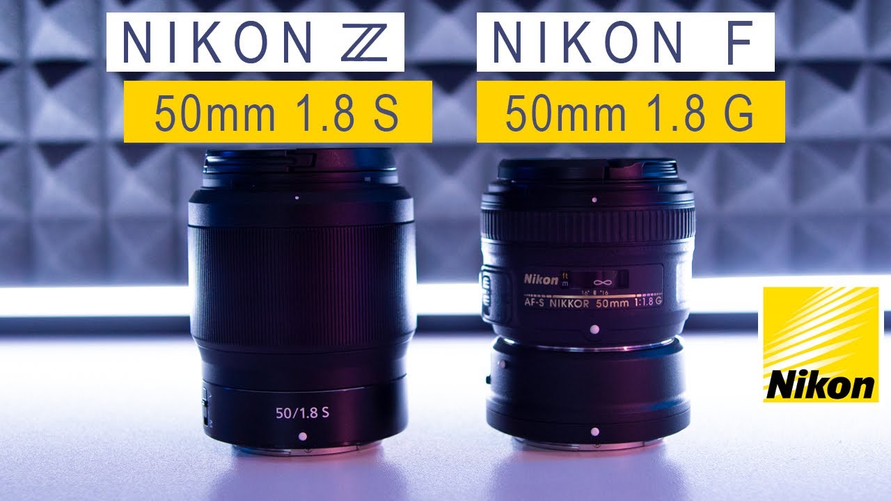 Nikon Z 50mm 1.8 S против 50mm 1.8 G | Зеркальные и беззеркальные объективы