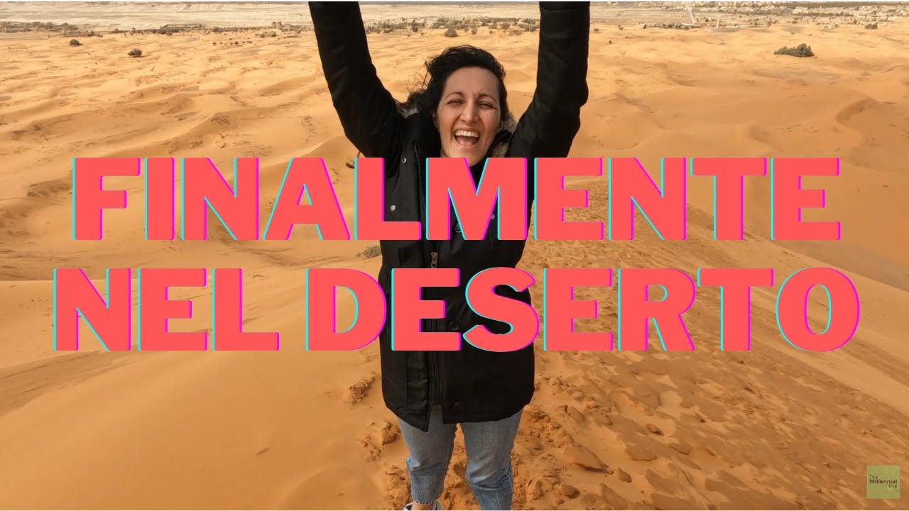 Finalmente nel deserto. (MERZOUGA) VANLIFE IN MAROCCO.
