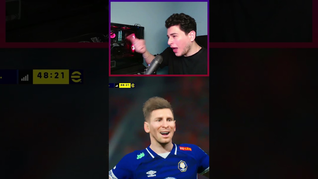 انا مش قادر بس هو قادر ❤️🔥 #efootball #efootball2025  #efootball2024 #jiggso_ar