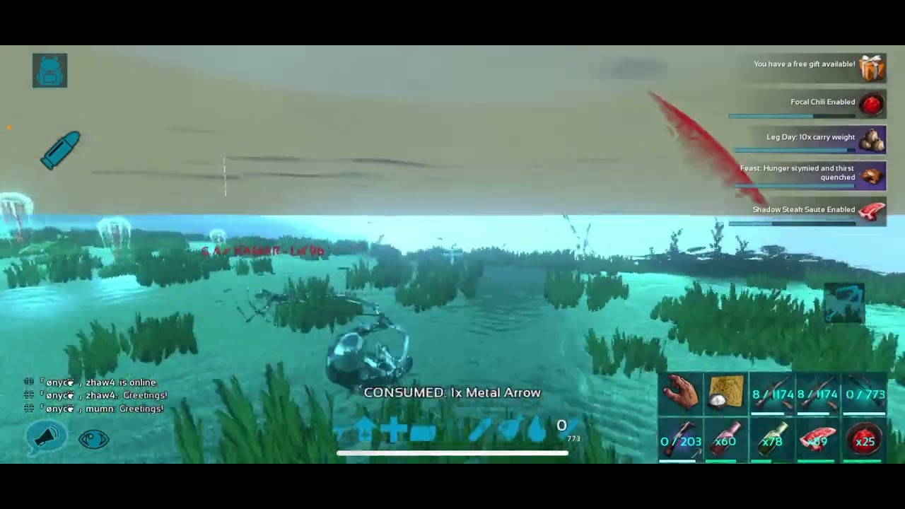 Ark Mobile | PvP no raid | CSG love ❤️