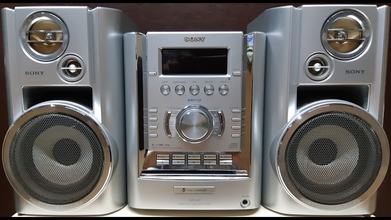 SOM SONY CMT HP7 - TESTE DO PRODUTO À VENDA