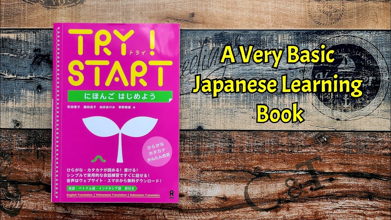 Review TRY! START Buku Belajar Bahasa Jepang untuk Pemula | Learning Japanese