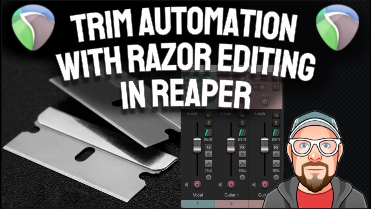 Trim Automation with Razor Editing in REAPER