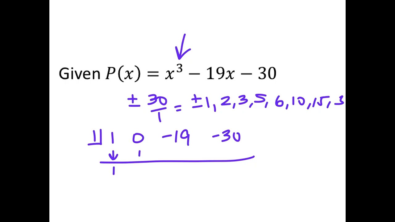 02.04 Alg2 3.4 Finding the zeros practice