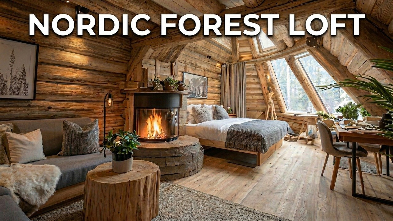 NORDIC FOREST LOFT - AMBIENT PIANO - THE LOFT FREQUENCY