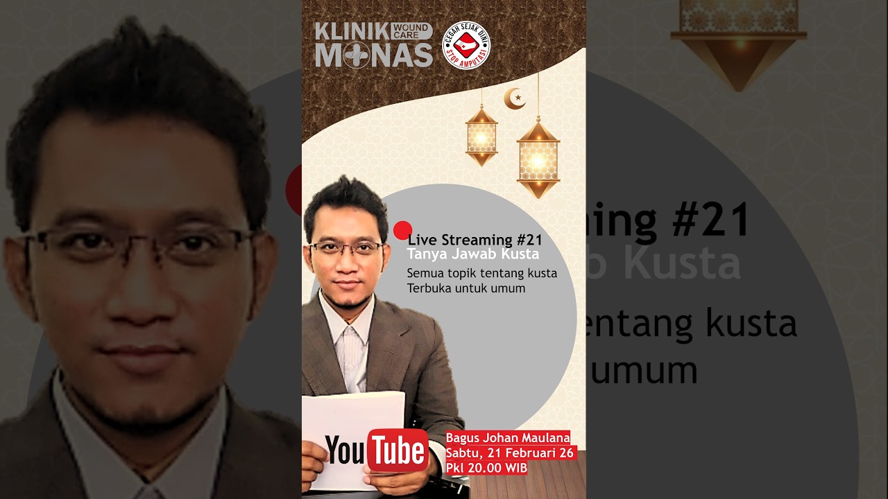 Live streaming #21 🌱 Tanya Jawab Kusta