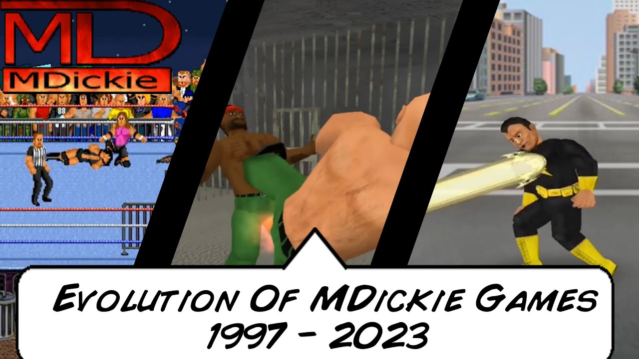 The Evolution of MDickie Games (1997-2023)