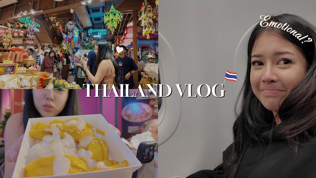 VLOG #3 THAILAND TRIP || First International flight 😱