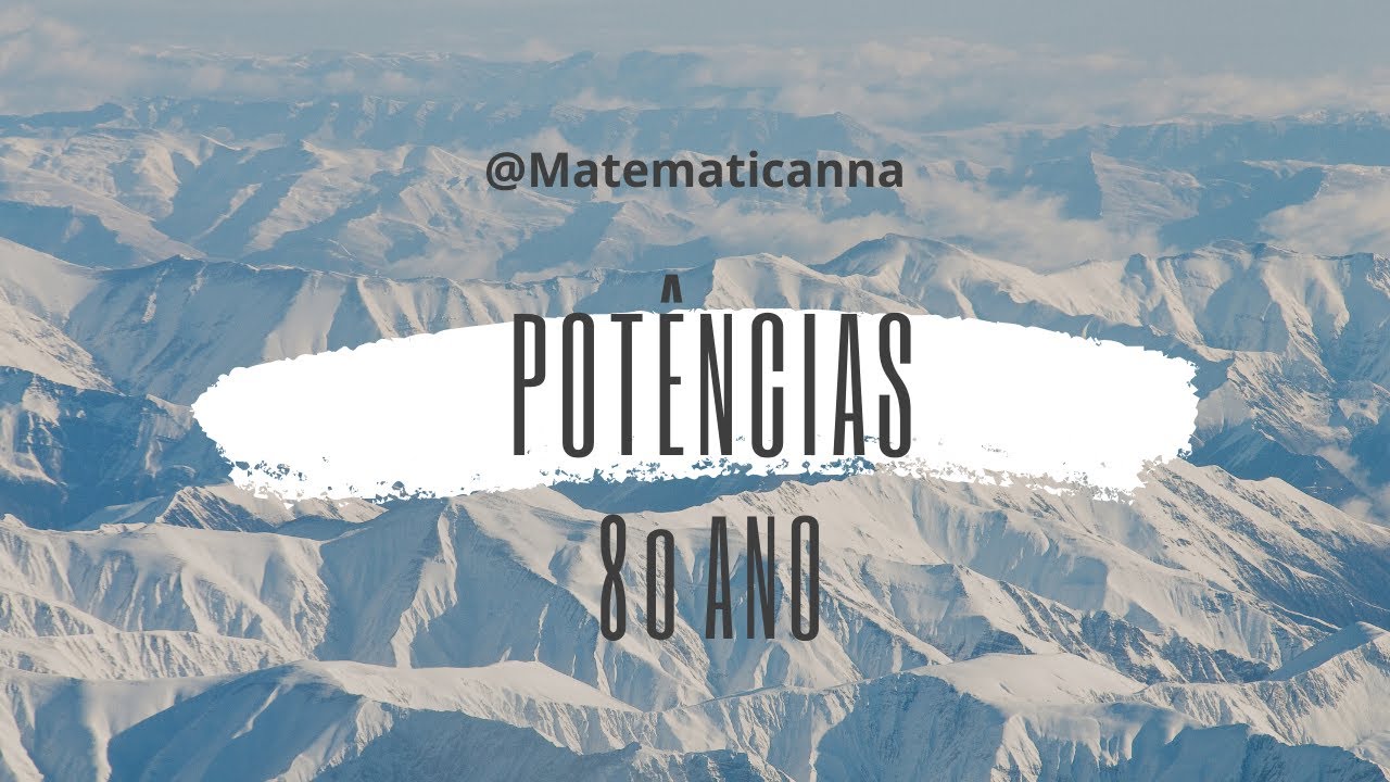 Potências com expoentes inteiros
