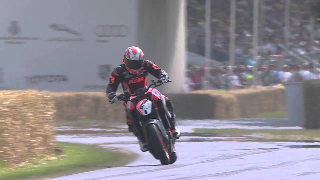 KTM 1290 SUPER DUKE R 'Beast' Prototype Fast Lap Goodwood Festival of Speed 2013