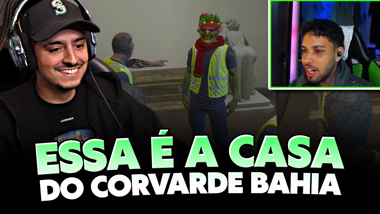 CORINGA \ ZÉ CASTELO CONHECENDO A CASA DO BAHIA! | GTA V