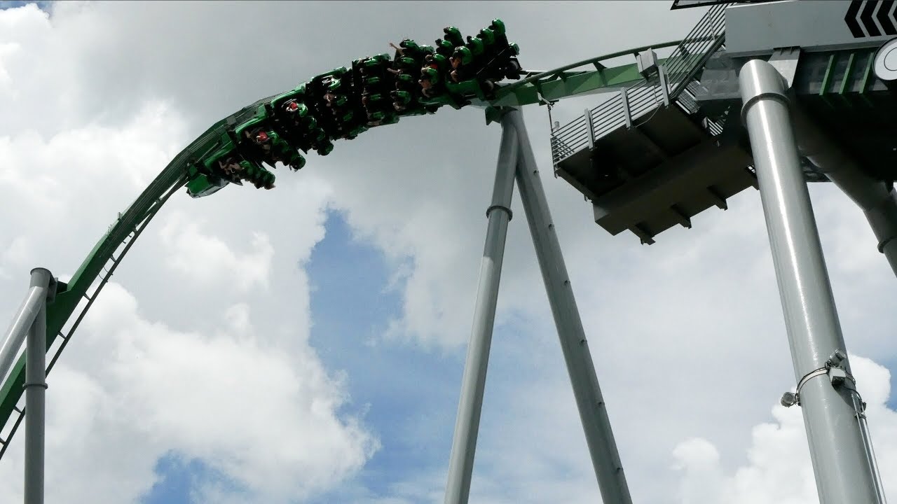 Incredible Hulk 4K Offride Footage Islands of Adventure