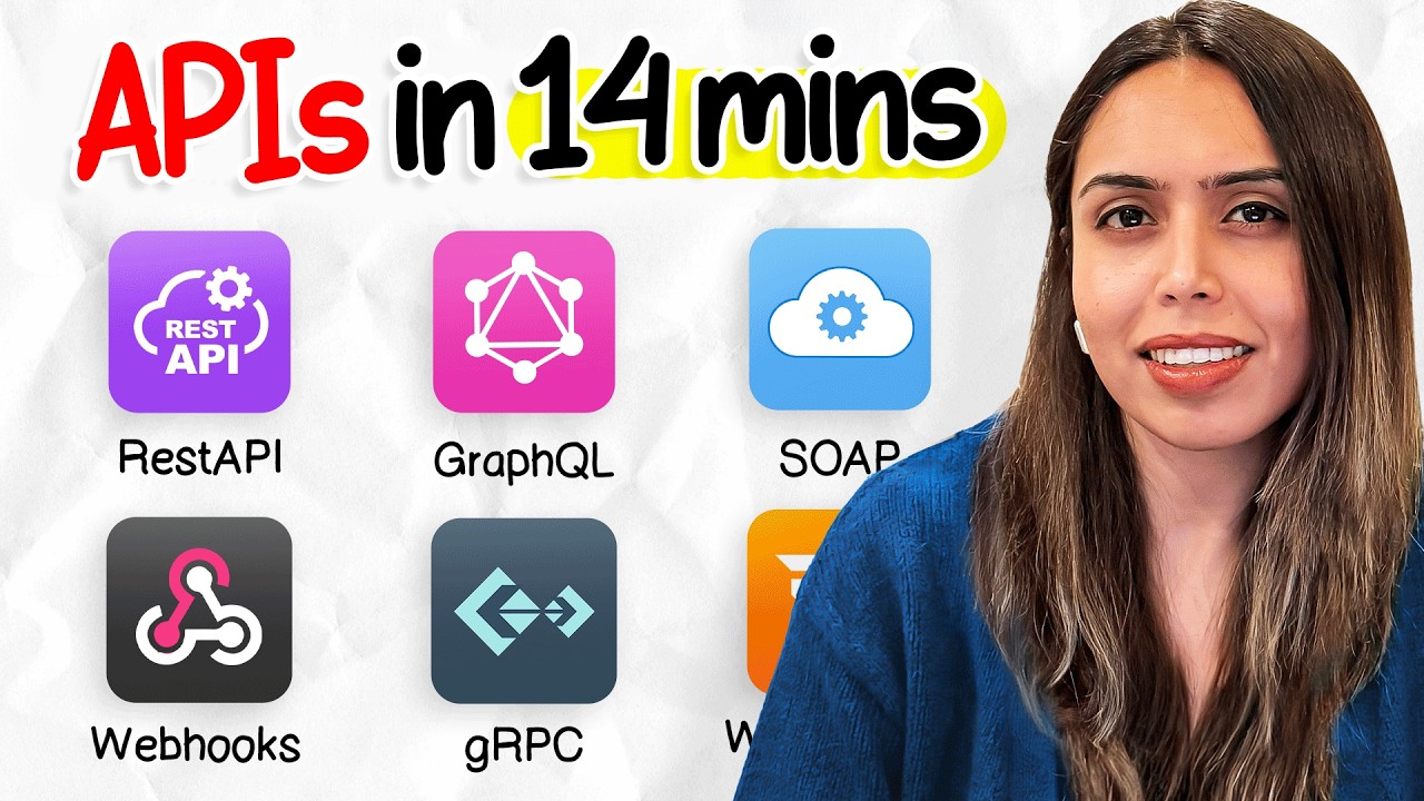 COMPLETE APIs Crash Course In 14 Minutes [w/ FREE Project] | Vishakha Sadhwani