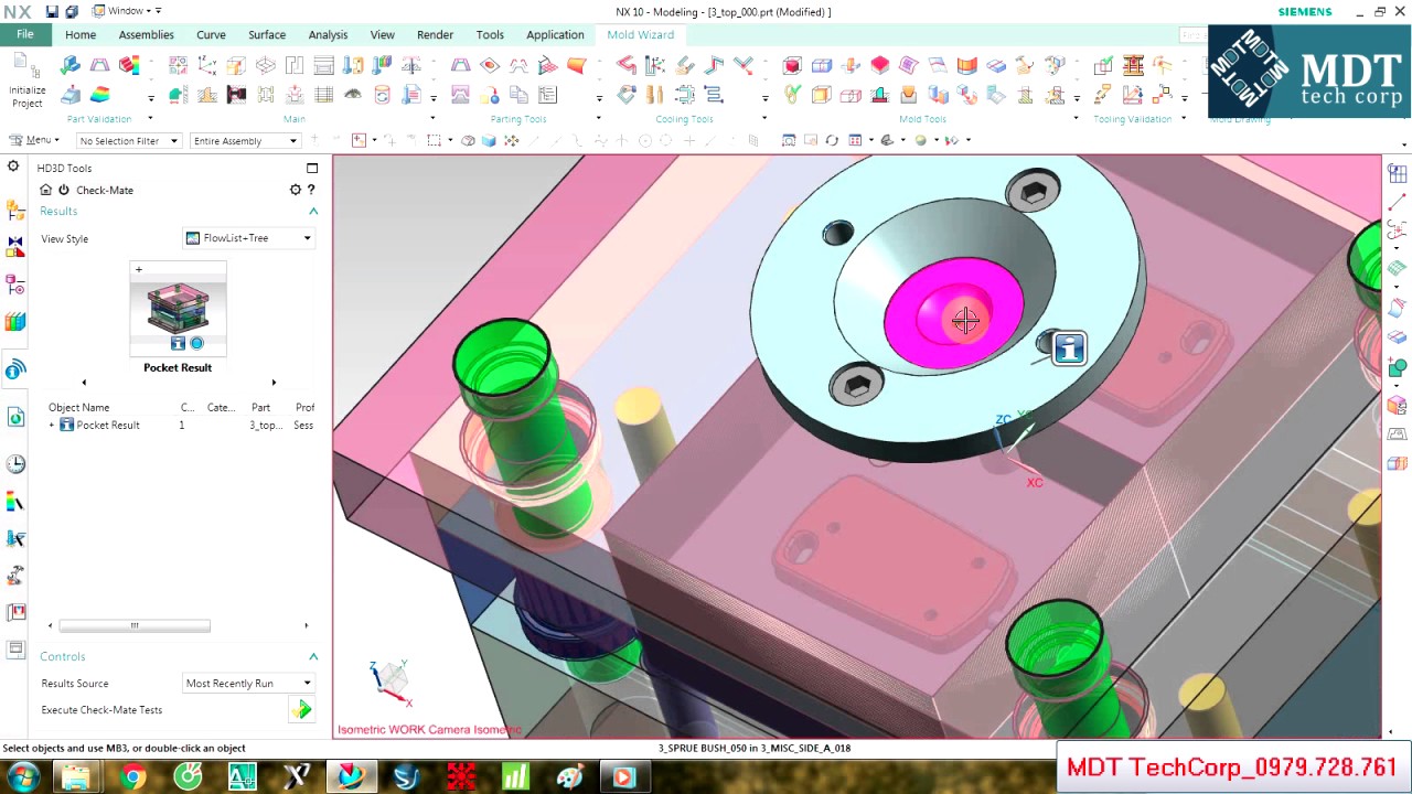 Siemens NX Mold Wizard: Design Locating Ring