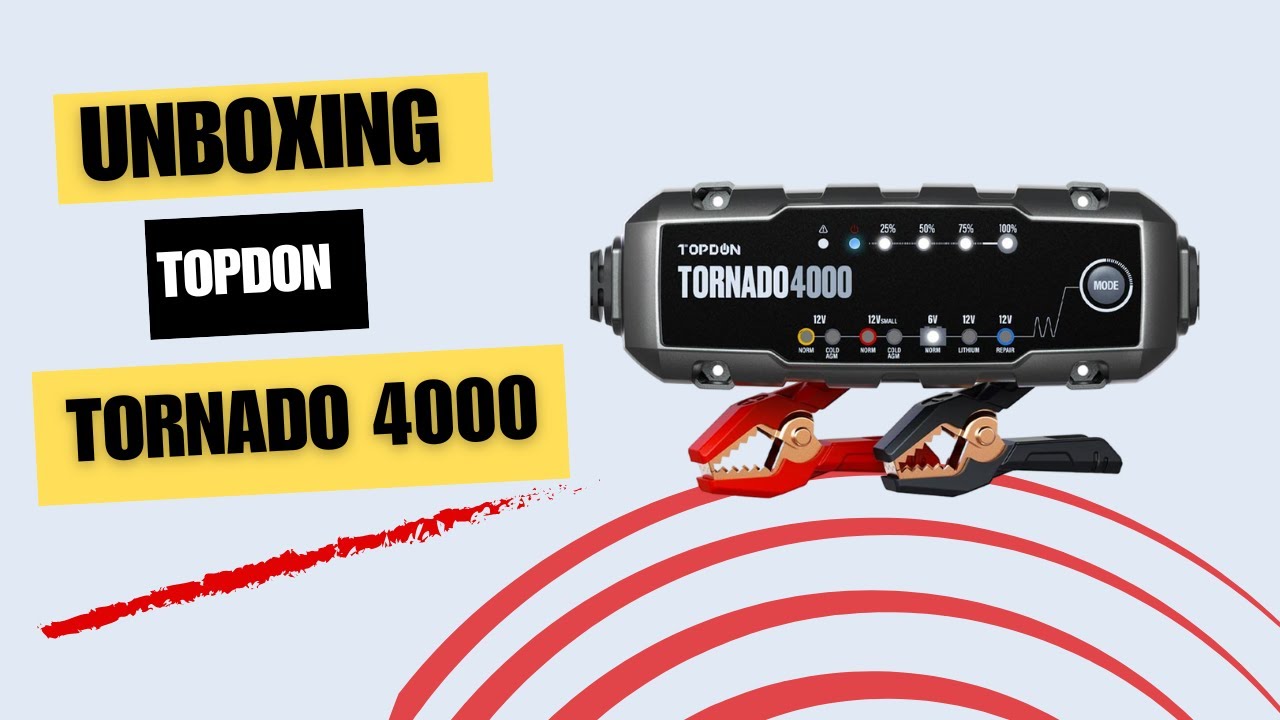 TOPDON Tornado 4000 - Unboxing