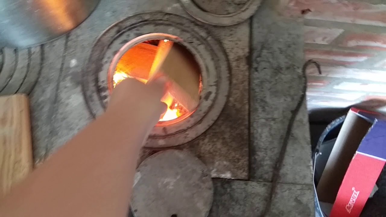 Palenie w kuchni kaflowej 😉