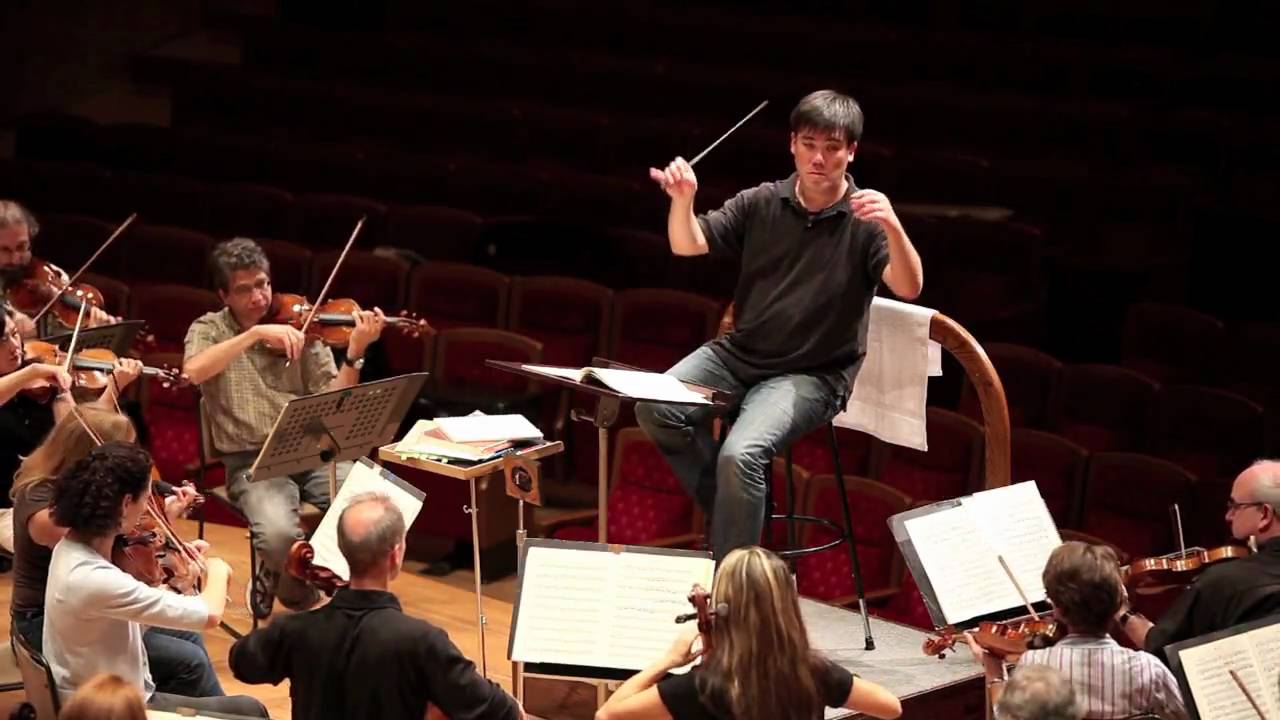 Alan Gilbert Rehearses the New York Philharmonic