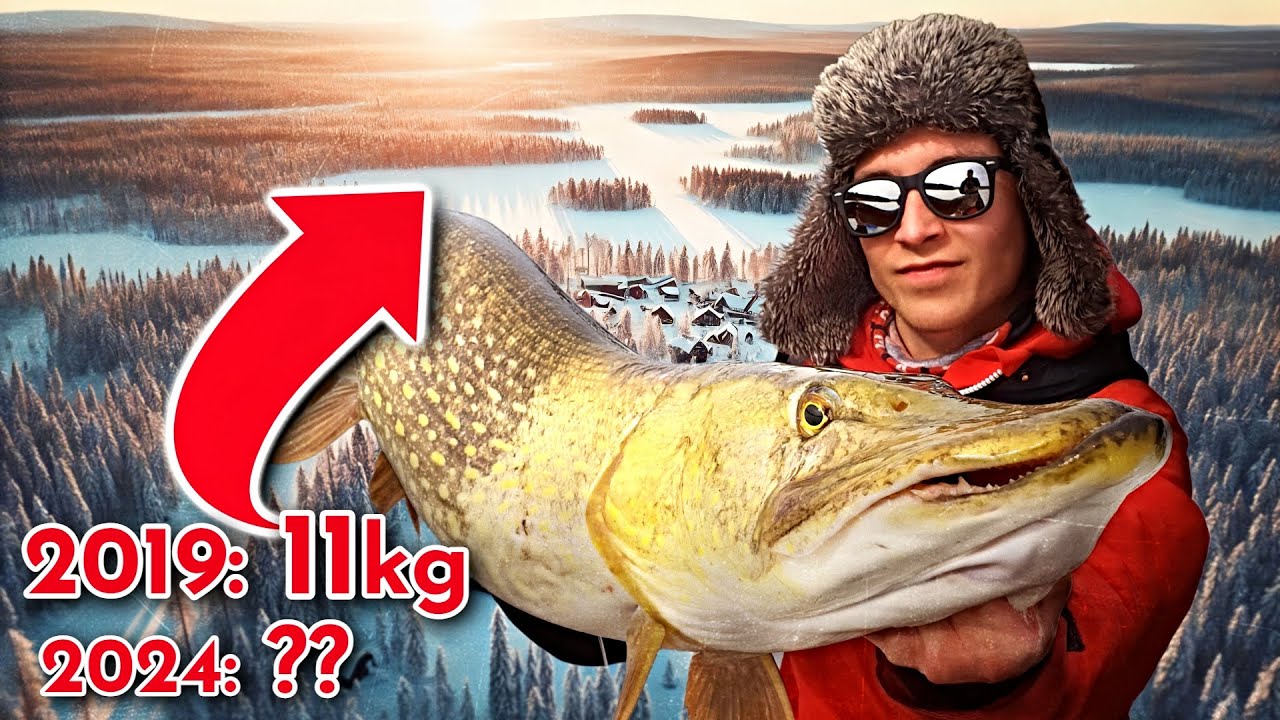 Kan vi fånga GAMMEL-GÄDDAN i det lilla träsket, 5 år senare?! Gäddfiske med Two Hunters