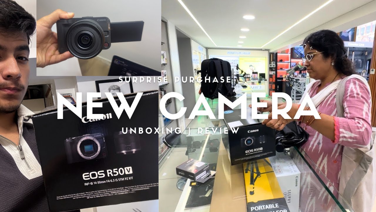 NEW CAMERA | CANON EOS? | UNBOXING-REVIEW |
