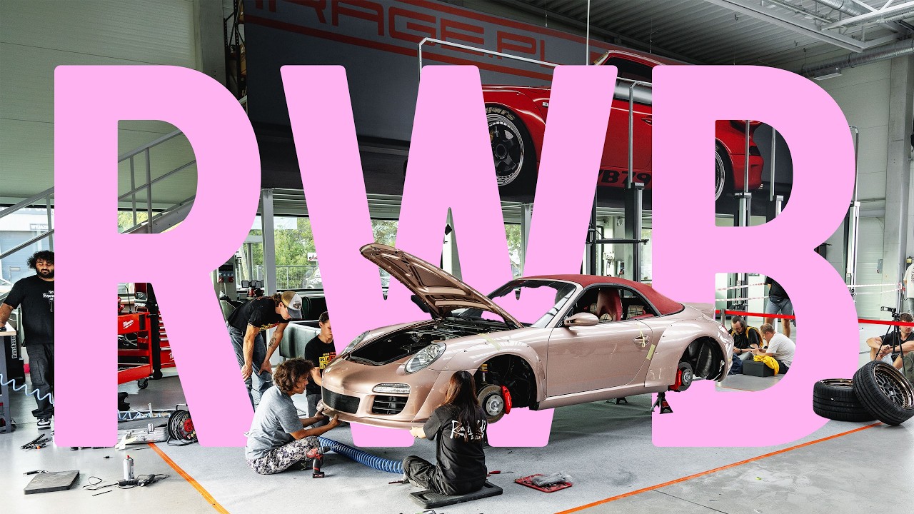 Akira-san buduje 911 RWB w nowej siedzibie 911 Garage w Łomiankach