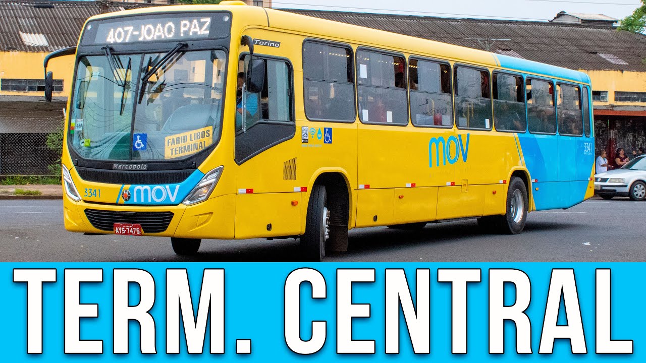 Terminal Central (Londrina/PR) - Movimentação de Ônibus #757