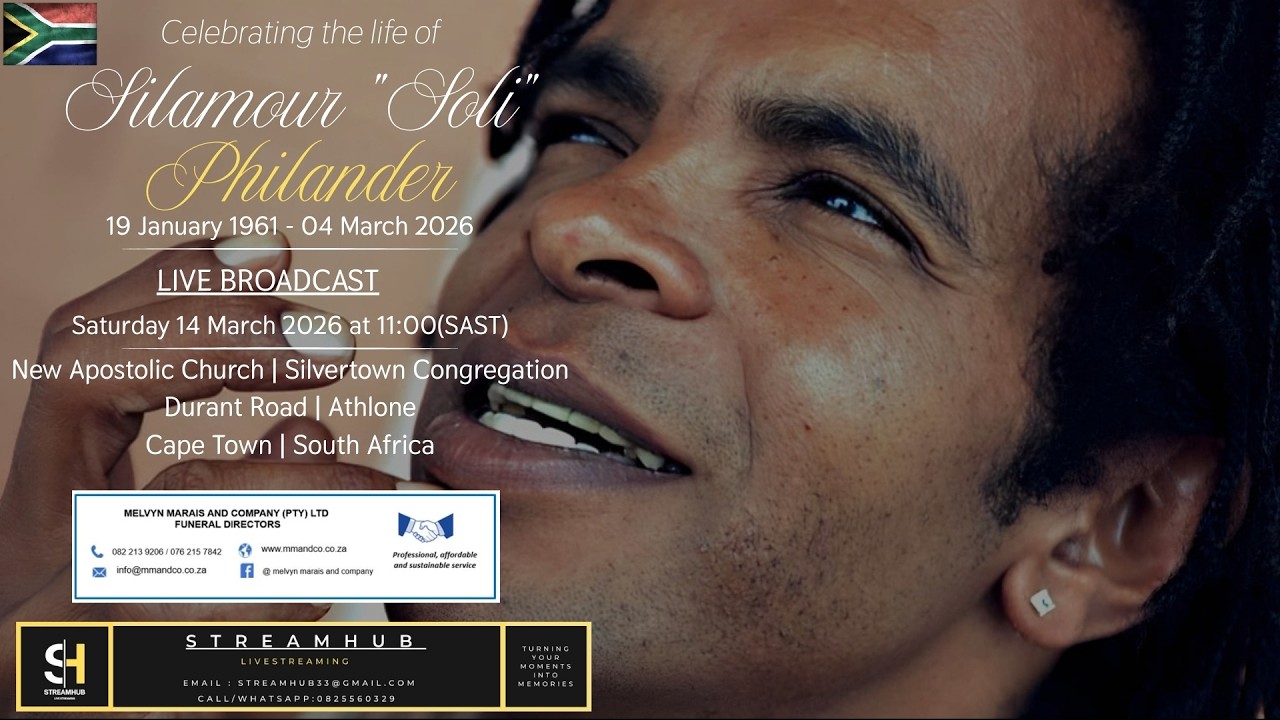 LIVE BROADCAST - CELEBRATING THE LIFE OF SILAMOUR 