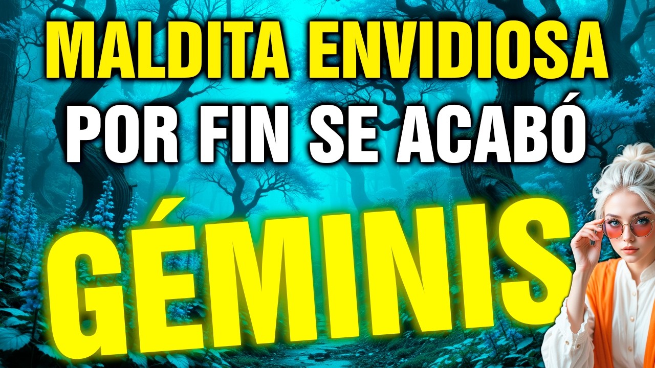 GÉMINIS 😱 ¡ADIÓS DEUDAS! tus PROBLEMAS DESAPARECEN… pero NO SE LO DIGAS a ESA MUJER 🤫