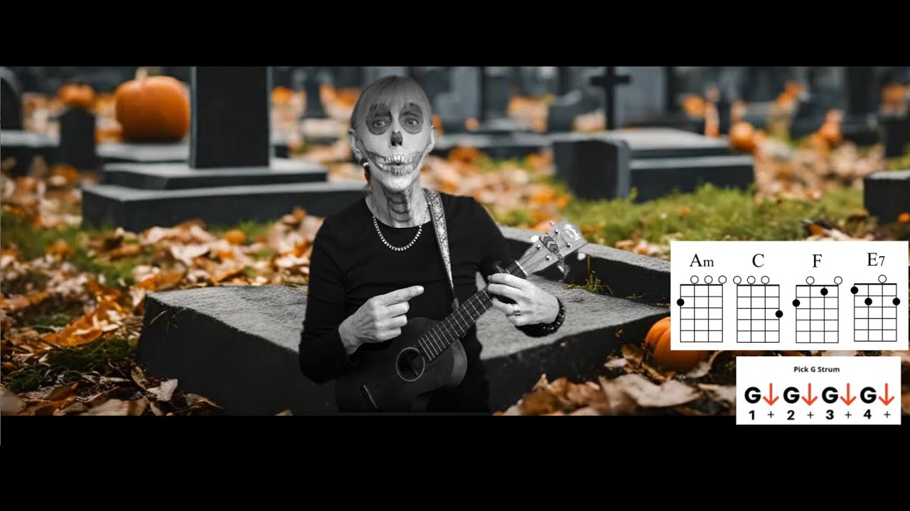 Halloween - How to Play JP Ashkar's Song - Tutorial and Play Along