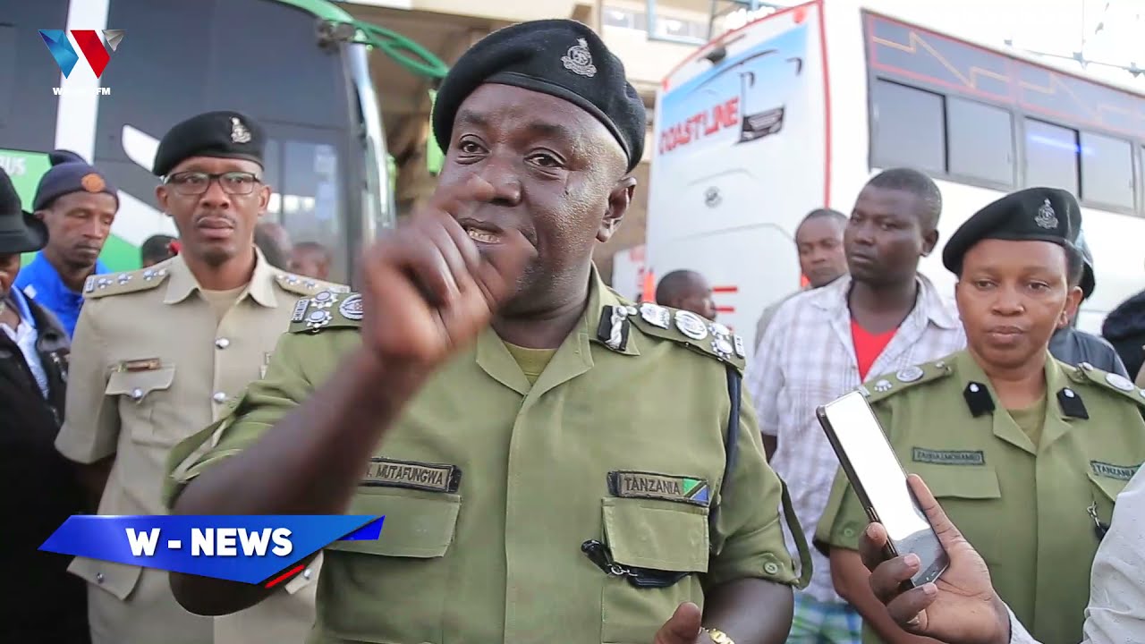 KAMANDA MUTAFUNGWA AAMKIA STAND/AWASHA MOTO KWA MADEREVA 
