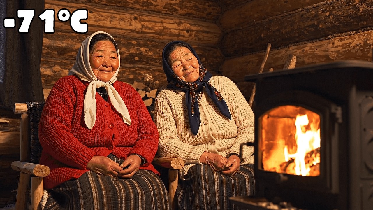Two Sisters Make Traditional Dumplings at -71°C | Cooking Together in Yakutia