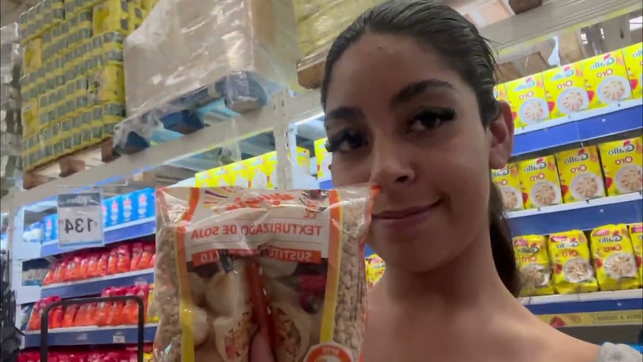 Primeras compras en el super para mi nueva casa