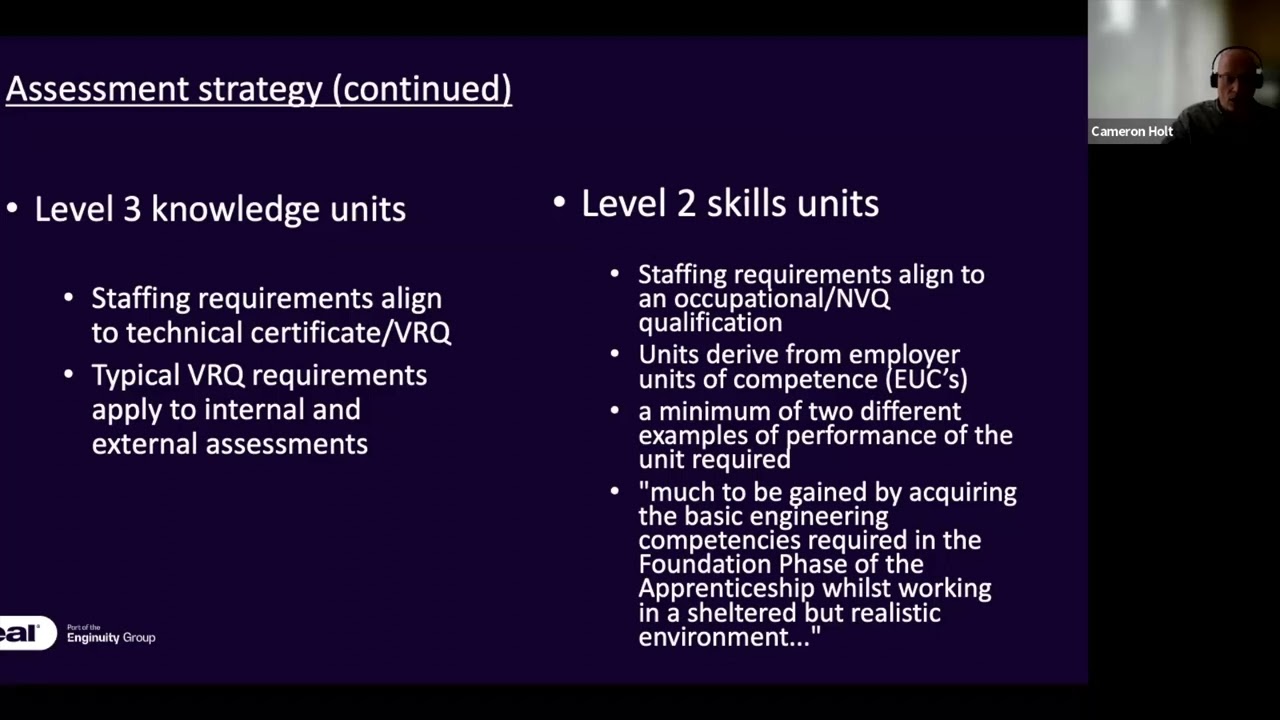 Introduction to the Machining Technician (ST1305) standard - Webinar | EAL