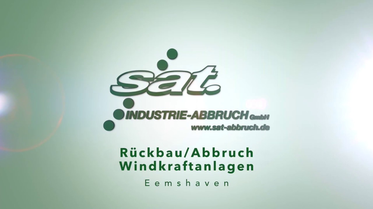 R&uuml;ckbau/Abbruch Windkraftanlagen Eemshaven