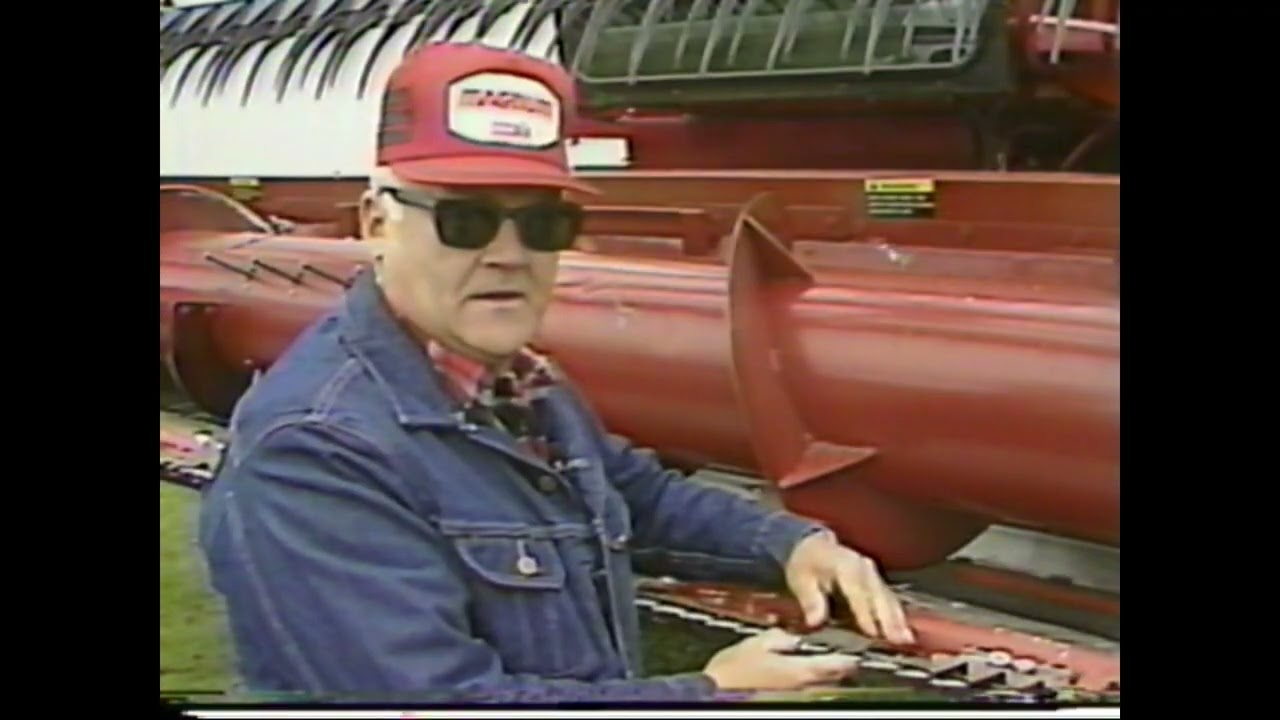 Case IH 1600 Series Combine Field Adjustments - Soybeans 1988