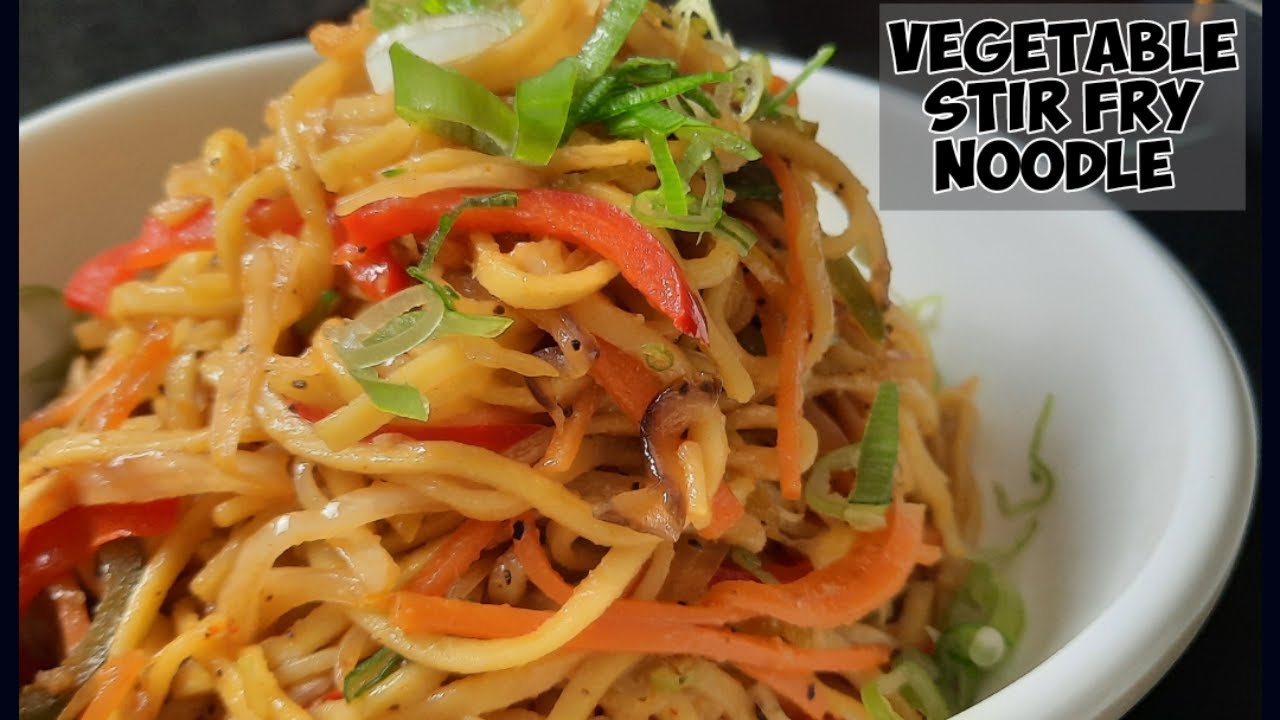 Vegetable Stir Fry Noodle | Veg Hakka Noodle | Veg Noodle | Winning Hearts