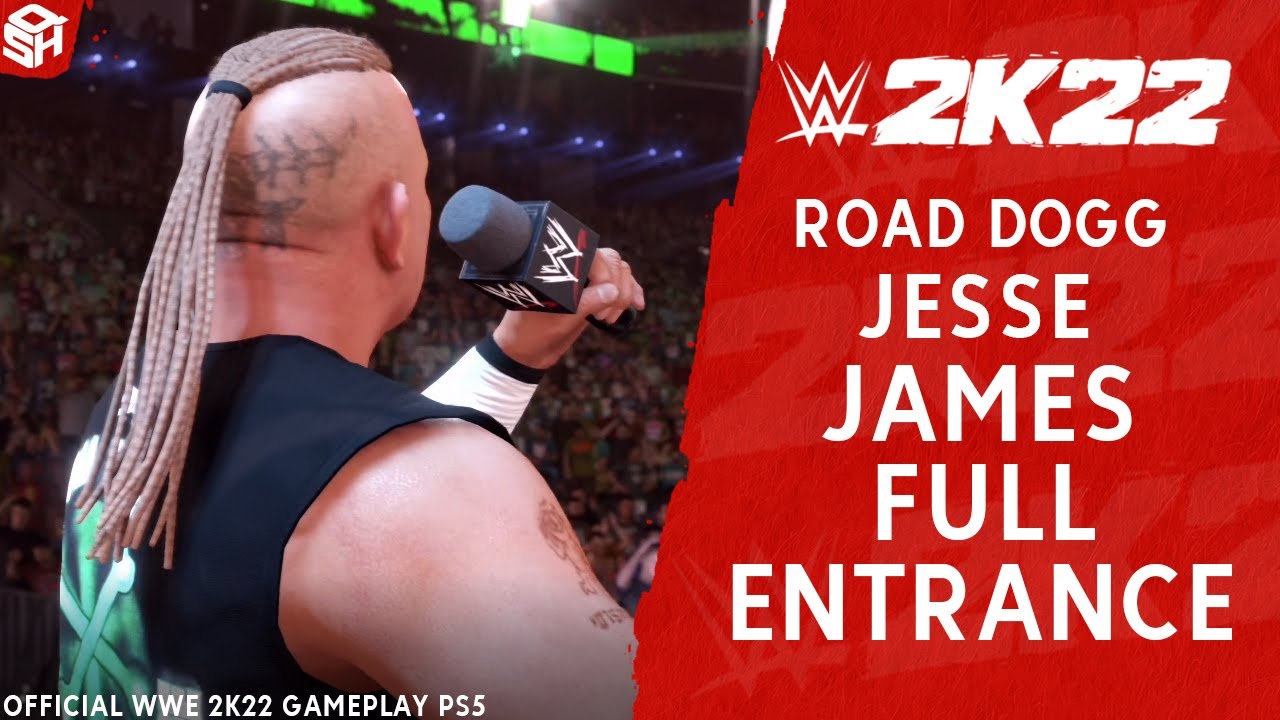WWE 2K22 ROAD DOGG JESSE JAMES ENTRANCE HD - NEW AGE OUTLAWS