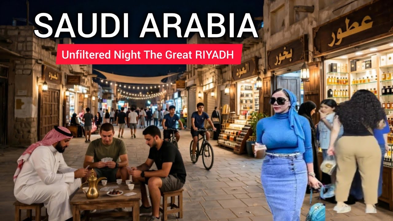 Amazing Change NightLife in Capital City of Saudi Arabia | Unfiltered 